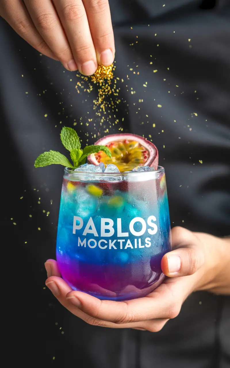 Kleurrijke mocktail van Pablo's PartyService